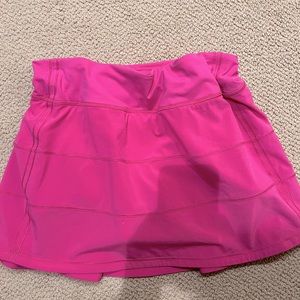 LULULEMON SONIC PINK TENNIS SKIRT